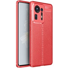 Xiaomi Mi Mix 4 Kılıf Stsr Niss Silikon Kapak-Kırmızı