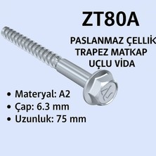 Zeplin Ø10 × 110 MM Trifon Vida 10 Adet
