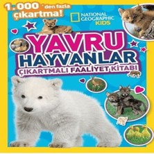 Aesco National Geographic Kids Yavru Hayvanlar Çıkartmalı Faaliyet Kitabı