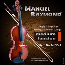 Manuel Raymond Mrvs1 Keman Teli Tek 1 Mi Teli