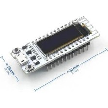 Voltaj ESP8266 Tabanlı 0.91'' OLED Ekran 32MB Geliştirme Kartı