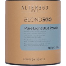 Alterego Italy Blondego Pure Light Blue Powder Mavi Saç Açıcı 500 G