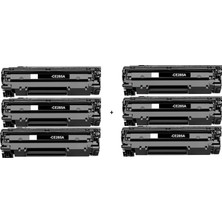 Techarbor Hp 85A- CE285A Muadil Toner Hp Laserjet Pro M1132 Mfp - Hp Laserjet Pro M1212 Yazıcılarla Uyumlu (6 Adet)