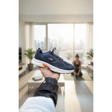 Enoch Erkek Spor ve Yürüyüş Ayakkabısı Tam Ortopedik Tabanlı Kalın Tabanlı Retro Dad Shoe
