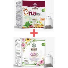 Welive Rlx Tea 40’lı Süzen Çay ve Plus Tea 40’lı Süzen Çay (1 Rlx Çay + 1 Plus Çay)