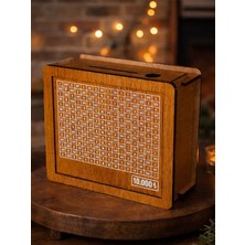 Cermatech 10.000 Tl Hedefli Ahşap Para Sayma Kumbarası