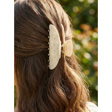 My Balli Store Claire's Beyaz Mandal Toka