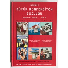 Resimli Büyük Konfeksiyon Sözlüğü Ingilizce-Türkçe