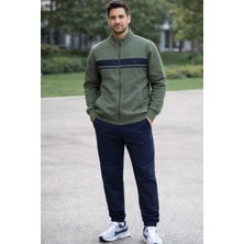 Pantoloncu Ali 3 Iplik Şardonlu Bisiklet Yaka Eşofman Takımı