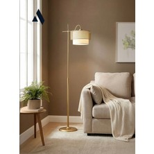 Alldesco Nexa Eskitme Gold Lambader | Tel Örgü Başlık, Yumuşak Işık ve Zamansız Şıklık