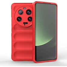 Cavora Xiaomi Mi 13 Ultra Kılıf Esnek Tpu Oyuklu Arka Yüzey Tasarımlı Etnik Silikon Kapak