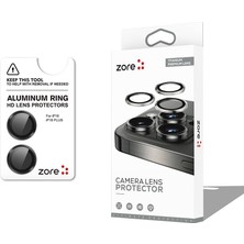 Apple iPhone 16 Stsr Cl-12 Premium Safir Parmak Izi Bırakmayan Anti-Reflective Kamera Lens Koruyucu-