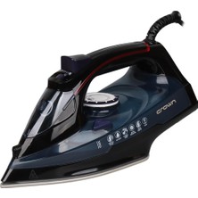 Ayt Crown CRW-7206 2200W Seramik Tabanlı Buharlı Ütü Mavi