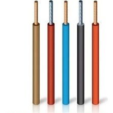 Voltaj Siaf 6 Mm² Isıya Dayanıklı Silikon Bakır Çok Telli Tek Damarlı Kablo 1m Siyah