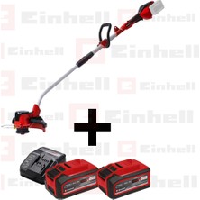 Einhell Ge-Ct 36/30 Li E Akülü Kenar Kesme Çift Akülü 5.2 Ah + Şarj Cihazlı