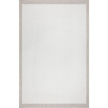 Halı Sepeti Woolhome Naturel Sisal 2001 Krem Bej Kolay Temizlenebilen Kaymaz Salon Mutfak Halısı