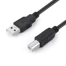 PrimeX Plus Primex PX-Y15 1.5 Metre Siyah USB Yazıcı Kablosu, USB B Yazıcı Kablosu, Tüm Usb-B Giriş Yazıcılar ile Uyumludur
