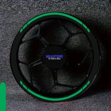 Mlh Store 8 Parça 2 Jant Için Tam Set Jant Şeridi