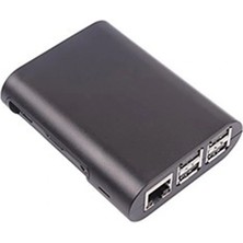 Voltaj Raspberry Pi Model B+ Siyah Muhafaza Kutusu