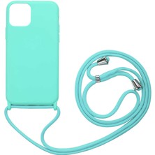 StilStoreTr iPhone 12 Pro Uyumlu Stsr Ropi Kapak-Turkuaz
