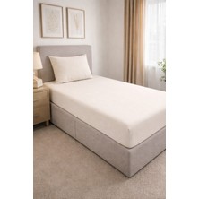 Bumefa %100 Pamuklu Tek Kişilik Lastikli Çarşaf Seti