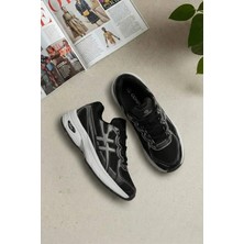 Conpax Elit YSCPX9133 Kadın Klasik Sneaker Siyah - Beyaz
