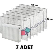 Baffhome 7 Adet Petek Arkası Isı Yalıtım Levhası Alüminyum Folyo & Radyatör Arkalığı