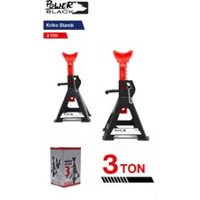 Power Black 3 Ton Sehpa Kiriko ( Kutu Içeriği 2 Adettir )