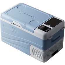 MELLİFERA Araç Buzdolabı 28 Litre -20 Dereceye Soğutma Mevcut 12V-24V  ve 220V ile Çalışabilir