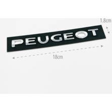 Universal Peugeot Bagaj Yazı - (308 / 408 Uyumlu) (06-) 8665VF
