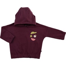 "hoodie" Sweatshirt - Mürdüm