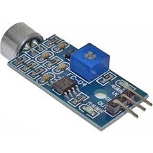 China Ses Algılama Modülü Mikrofon Sensörü 3pin Mavi