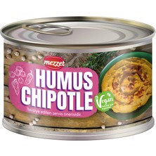 Mezzet Chipotle Acılı Humus 400 G - Tütsülenmiş Biberli ve Jalapenolu Vegan Meze
