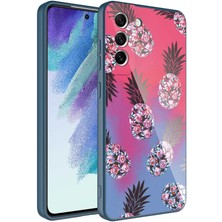 Galaxy S21 Fe Kılıf Kamera Korumalı Desenli Sert Silikon Stsr Epoksi Kapak-No3
