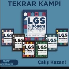 Workwin Lgs1.dönem 5 Li Deneme +Soru Bankası Iki Kitap