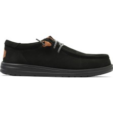 Hey Dude Siyah Deri Hey Dude Wally Grip Craft Erkek Ayakkabı 35HD40175 35HD40175