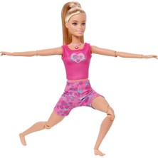 Barbie Sesli ve Işıklı Duyarlı Hareketler Bebeği JJN55