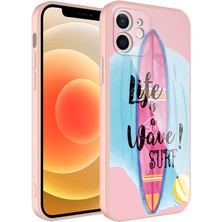 StilStoreTr iPhone 12 Uyumlu Kamera Korumalı Desenli Sert Silikon Stsr Epoksi KAPAK-NO10