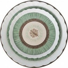 🌿 2’li Papatya Tepsi Seti – Doğadan Ilham Alan Şıklık