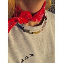 CAPO By Aytaç Yamaç Rainbow Doğaltaş Çakra Kolye