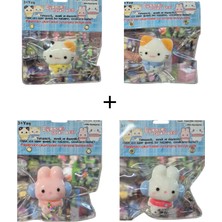 Canes Stres Atıcı Sukusi Sıktırmalı Sukushi Kediler ve Tavşanlar 4'lü Set