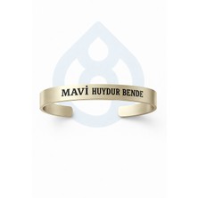 Numberrings "mavi Huydur Bende" Motto Bilezik