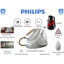 Philips 7000 Serisi Perfectcare Buhar Kazanlı Ütü, 1,8 Lt Çıkarılabilir Su Haznesi,