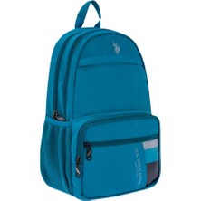 U.s. Polo Assn. PLCAN25060 Sırt Çantası Beş Gözlü Turkuaz