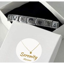 Serenity Aksesuar Çelik Harry Potter Tema Charm Bileklik
