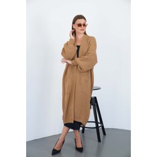 Pico Giyim Düz Cepli Triko Hırka