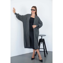 Pico Giyim Düz Cepli Triko Hırka