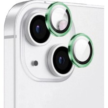 iPhone 15 Uyumlu Stsr Cl-12 Premium Safir Parmak Izi Bırakmayan Anti-Reflective Kamera Lens Kor