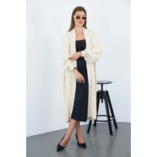 Pico Giyim Düz Cepli Triko Hırka