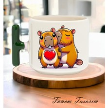 Tanem Bardak Kahve Çay Fincanı Hediye Sevgili Gün 017 - T Kulp Kupa